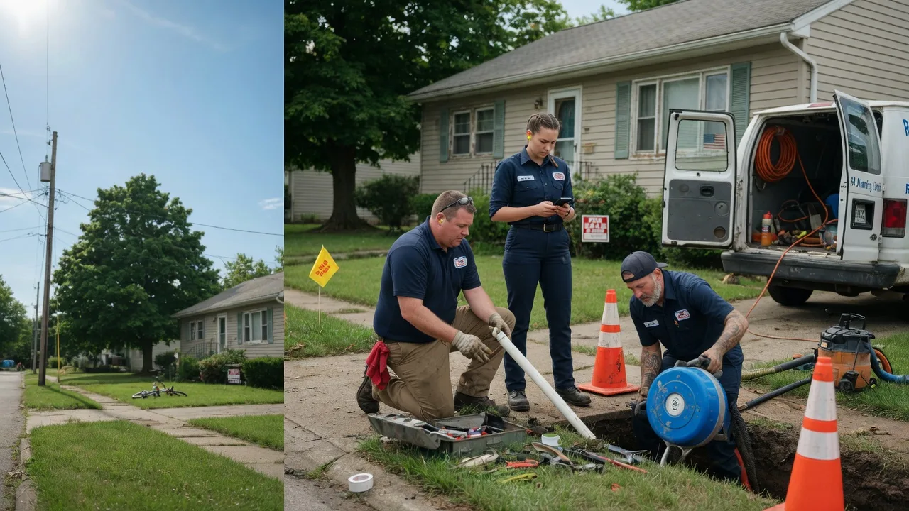 Sewer Line Repair in Farmersville Station, NY near me